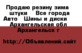 Продаю резину зима 2 штуки  - Все города Авто » Шины и диски   . Архангельская обл.,Архангельск г.